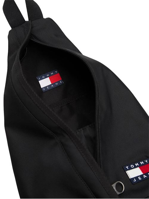 Borsello nero in poliestere Tommy Jeans | AM0AM13391BDS
